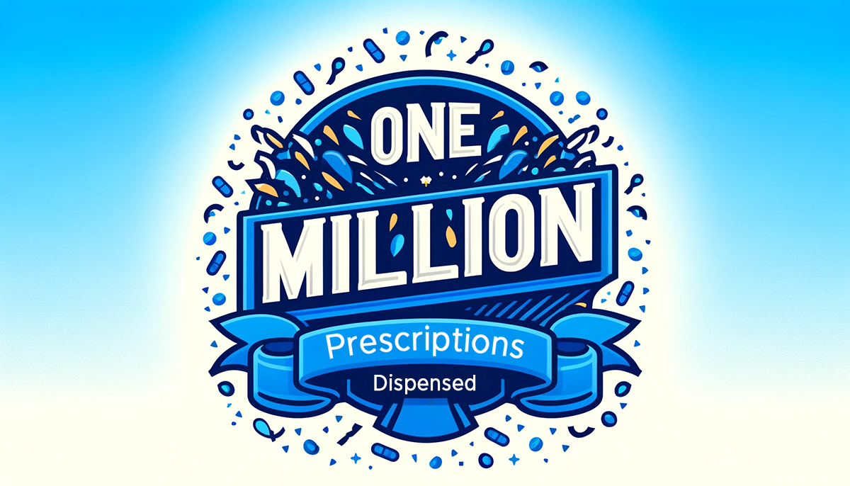 Scriptly Pharmacy Management: Celebrating One Million Prescriptions Dispensed!